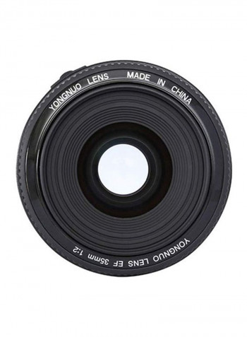 Wide-Angle Prime Auto Focus Lens Black/Silver/Red