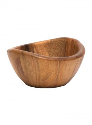Oval Serving Bowl Brown 6x3inch