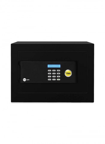 Home Security Safe With Pincode Access Black 25x35x30cm