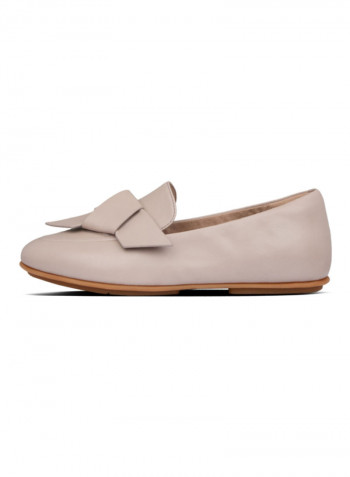 Lena Knot Loafers Mink