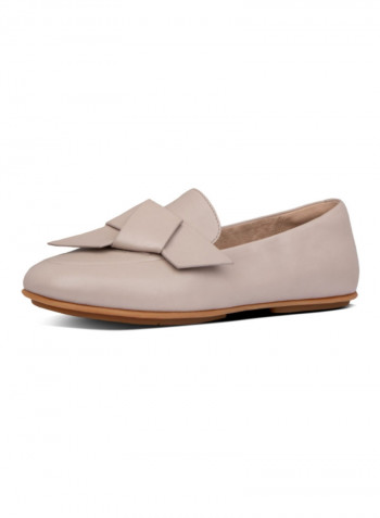 Lena Knot Loafers Mink
