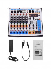 Ddm8 Compact 8 Channels Mixer Mixing Console With Charging Adapter And User Manual reviews Ddm8 Compact 8 Channels Mixer Mixing Console With Charging Adapter And User Manual