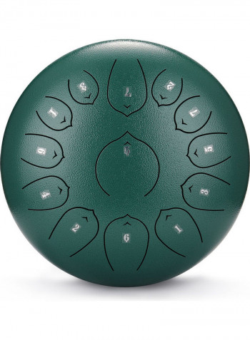 13-Tone Steel Tongue Drum with Drumstick