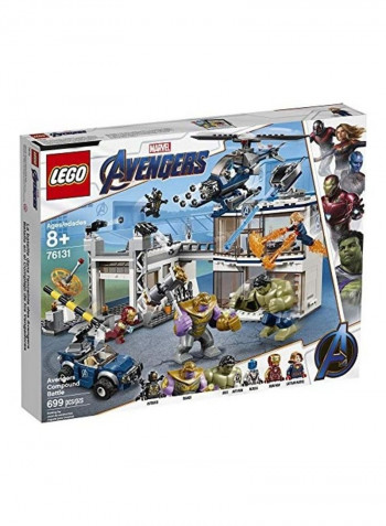699-Piece Marvel Avengers Compound Battle Building Toy