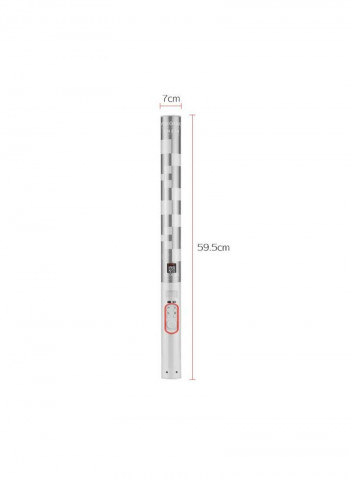 Dimmable LED Video Light Silver