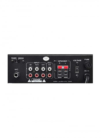 Home Audio Power Amplifier System PTA2 Black/Blue