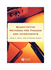 Quantitative Methods For Finance And Investments Hardcover