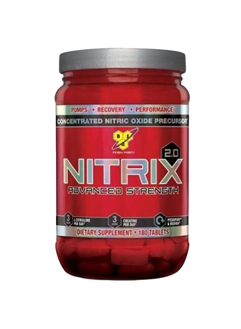 Nitrix Advanced Strength 2 Dietary Supplement 180 Tablets