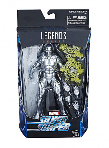Legends Series Silver Surfer Action Figure 6 inch
