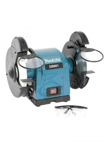 Bench Grinder Blue/Black 37.5x20.5x28.6cm