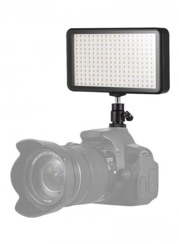 7-Piece LED Video Light Kit Black