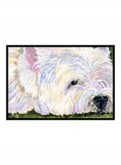 Color Printed Doormat Multicolour 18x27x0.25inch