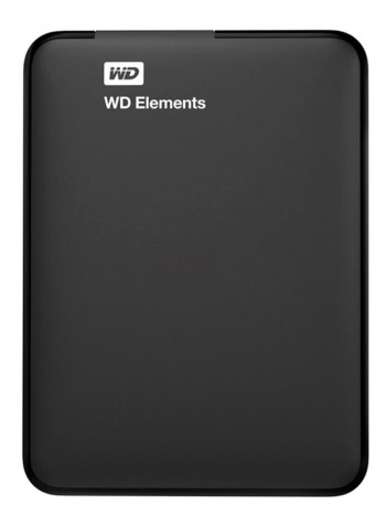 Portable External Hard Drive 2TB Black