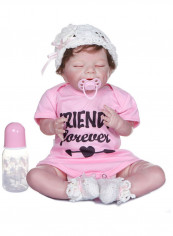 Lifelike Doll Baby Kids Accompany Toy 47.0 x 23.0 x 14.0cm