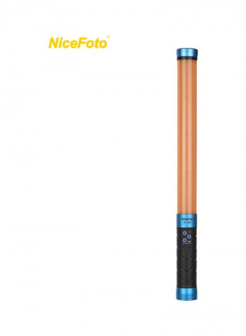 Handheld LED Video And Photography Light Brown/Blue/Black