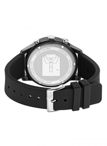 Men's Water Resistant Silicone Chronograph Watch 2010972