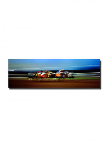 Finish Line Canvas Wall Art Multicolour 16 x 48inch