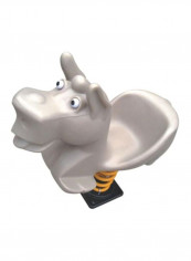 Rocking Seesaw Hippo Spring Rider 80x40x90centimeter