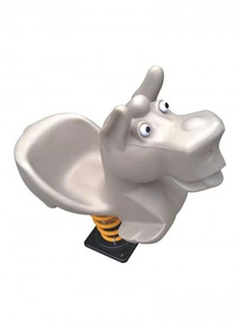 Rocking Seesaw Hippo Spring Rider 80x40x90centimeter
