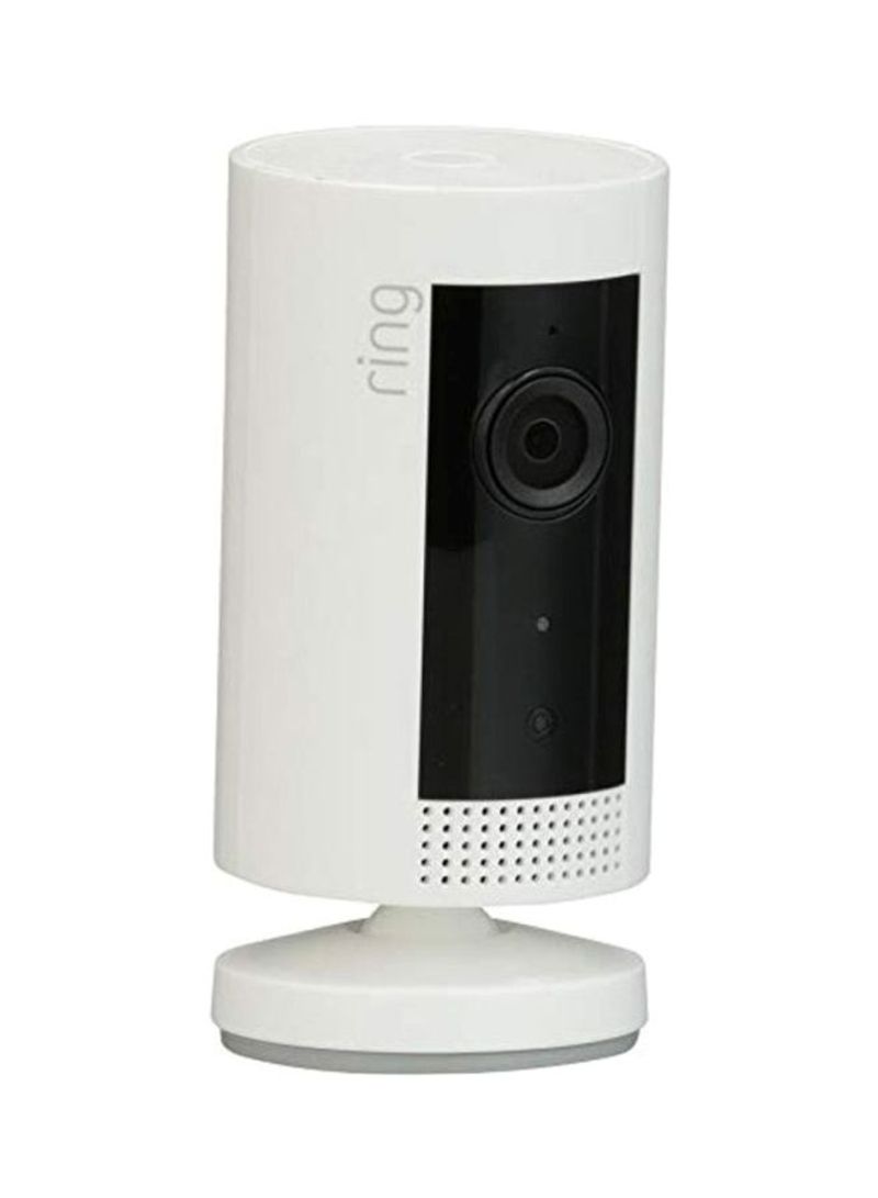 2-Piece Compact Plug-In HD Security Camera Set White/Black