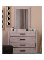 Boomerang (N) Dresser With Mirror Maple 11x47x189centimeter