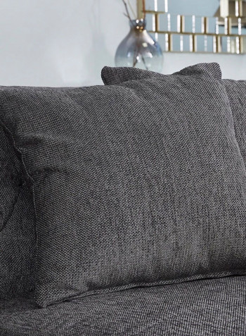 Emotion Armless Chair With Cushion Grey