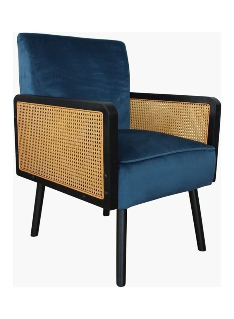 Sweden Accent Chair Blue 85 x 63cm