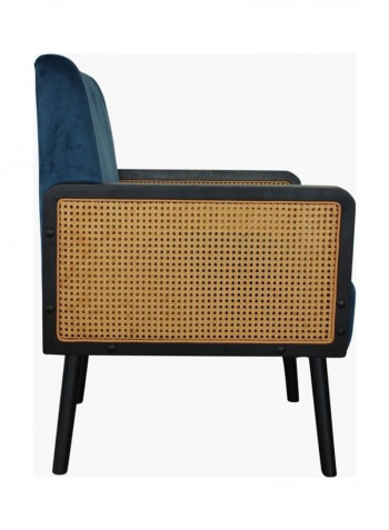 Sweden Accent Chair Blue 85 x 63cm