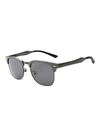 Men's UV Protected Clubmaster Sunglasses - Lens Size: 64 mm
