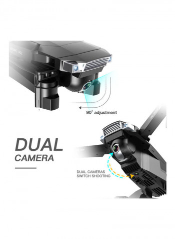 SG901 Drone with Camera 1080P Drone Optical Flow Positioning MV Interface Follow Me Gesture Photos Video RC Quadcopter 2 Batteries Portable Bag 27.8*13.2*22.8cm