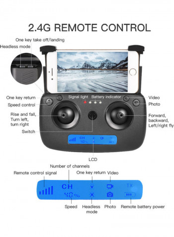 SG901 Drone with Camera 1080P Drone Optical Flow Positioning MV Interface Follow Me Gesture Photos Video RC Quadcopter Portable Bag 27.8*13.2*22.8cm