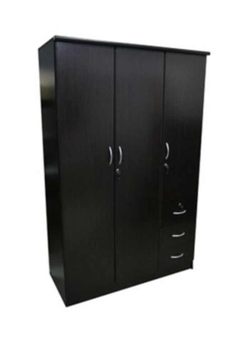 3-Door Cabinet Wenge 135x190x50centimeter