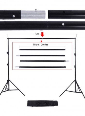 Professional Photography Lighting Kit Green/White/Gold