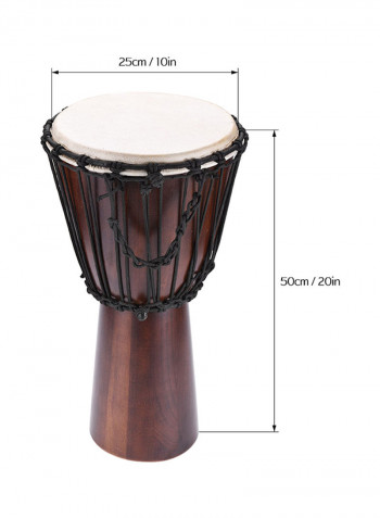 African Djembe Hand Bongo Drum Percussion