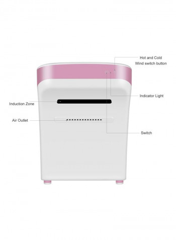 Air Purifier With Hand Dryer 850W H32013EU-P Pink/White