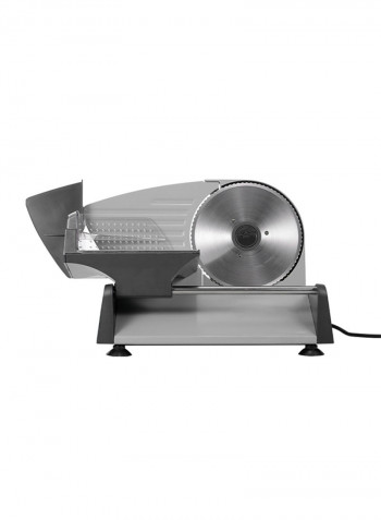 Electric Meat Slicer Grey/Silver 43 x 29 x 30centimeter