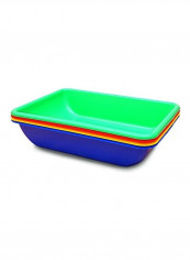 4-Piece Water And Sand Play Activity Tub 27x21x9inch