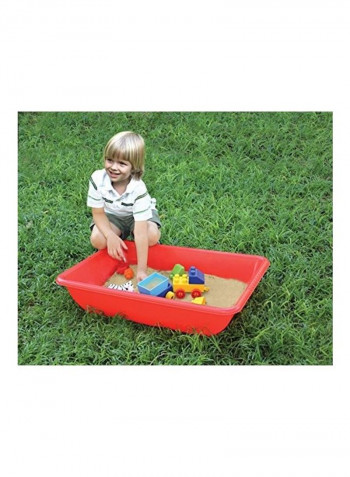 4-Piece Water And Sand Play Activity Tub 27x21x9inch