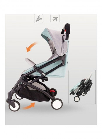 Baby Trolley Sit Lie Down Dual Use Portable Baby Stroller Lightweight Travel Baby Carriage