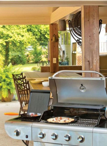 Cast Iron Pizza Pan Black 14inch