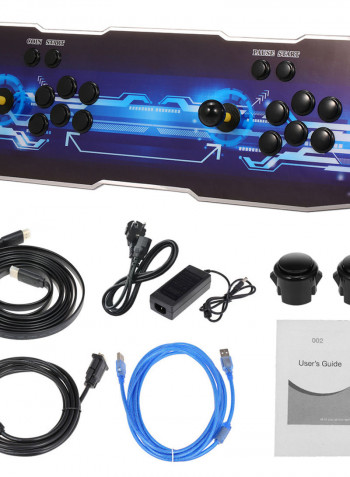 9D Arcade Console 2700 in 1 Arcade 2 Players Control Joystick For PC TV Laptop Projector