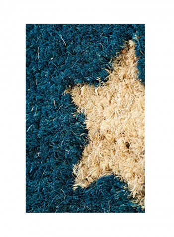 Patriotic Stripes Coir Mat Multicolour 0.56X28X16inch