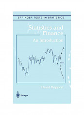 Statistics And Finance: An Introduction Hardcover