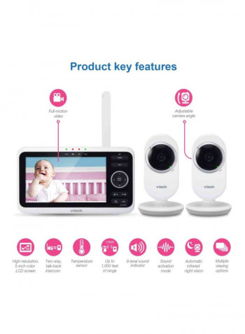 Baby Monitor With 2 Cameras