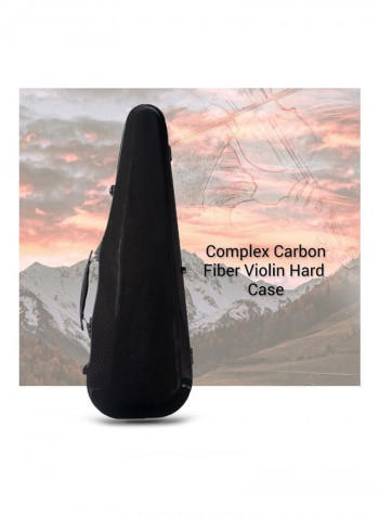 Hard Case Violin Bag with Carry Handle Straps