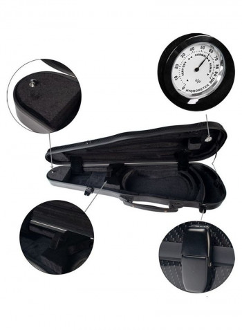 Hard Case Violin Bag with Carry Handle Straps