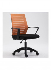 Leisure Office Computer Chair Black/Orange 67 x 47 x 19cm