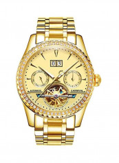 Men's Water Resistant Tourbillon Analog Watch CA8730A