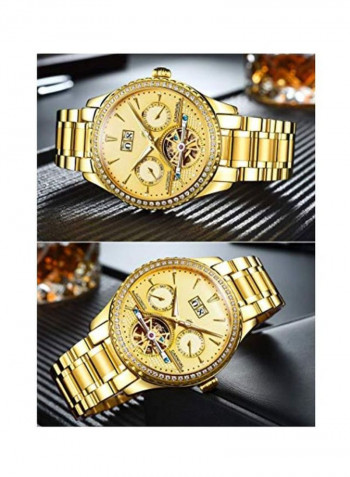Men's Water Resistant Tourbillon Analog Watch CA8730A