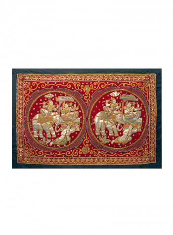 Printed Tapestry Wall Hanging Multicolour 90X150centimeter